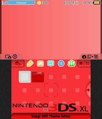 Red 3DS XL