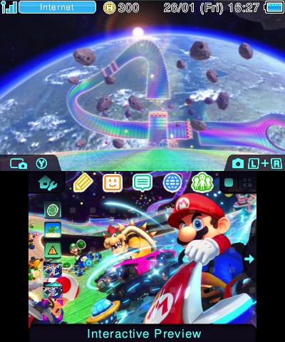 Mario Kart - Wii Rainbow Road