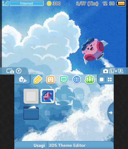 Kirby - Flying Across Blue Skies